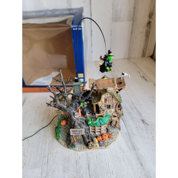 Lemax Witch's Lair spooky town village accessory Halloween - Picture 1 of 11